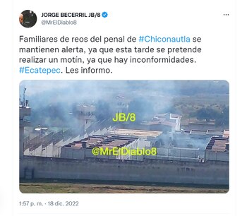 Los primeros reportes indicaron supuestas