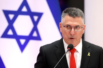 Imagen de archivo del ministro de Relaciones Exteriores de Israel, Gideon Saar. EFE/ Juan Pablo Pino