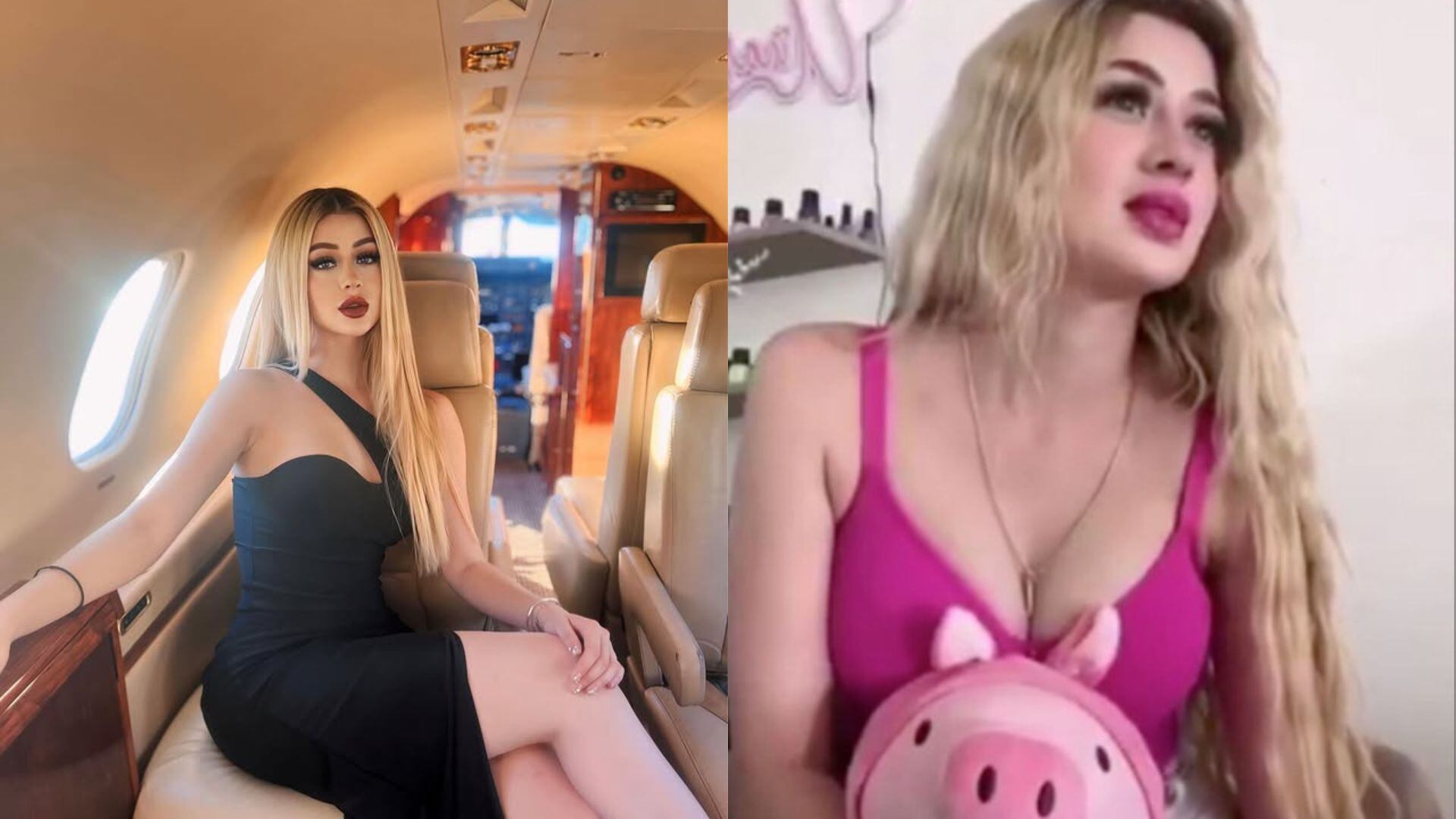 La joven de 23 años fue atacada a balazos en su propio salón de belleza mientras hacía un en vivo en TikTok. (IG: Valeria Márquez/Captura de pantalla)