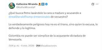 Katherine Miranda, congresista del Partido