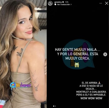 Greeicy publicó preocupante mensaje en