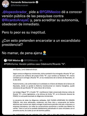 Aseveró que hay "ineptitud" en