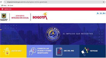 Así se ve la página