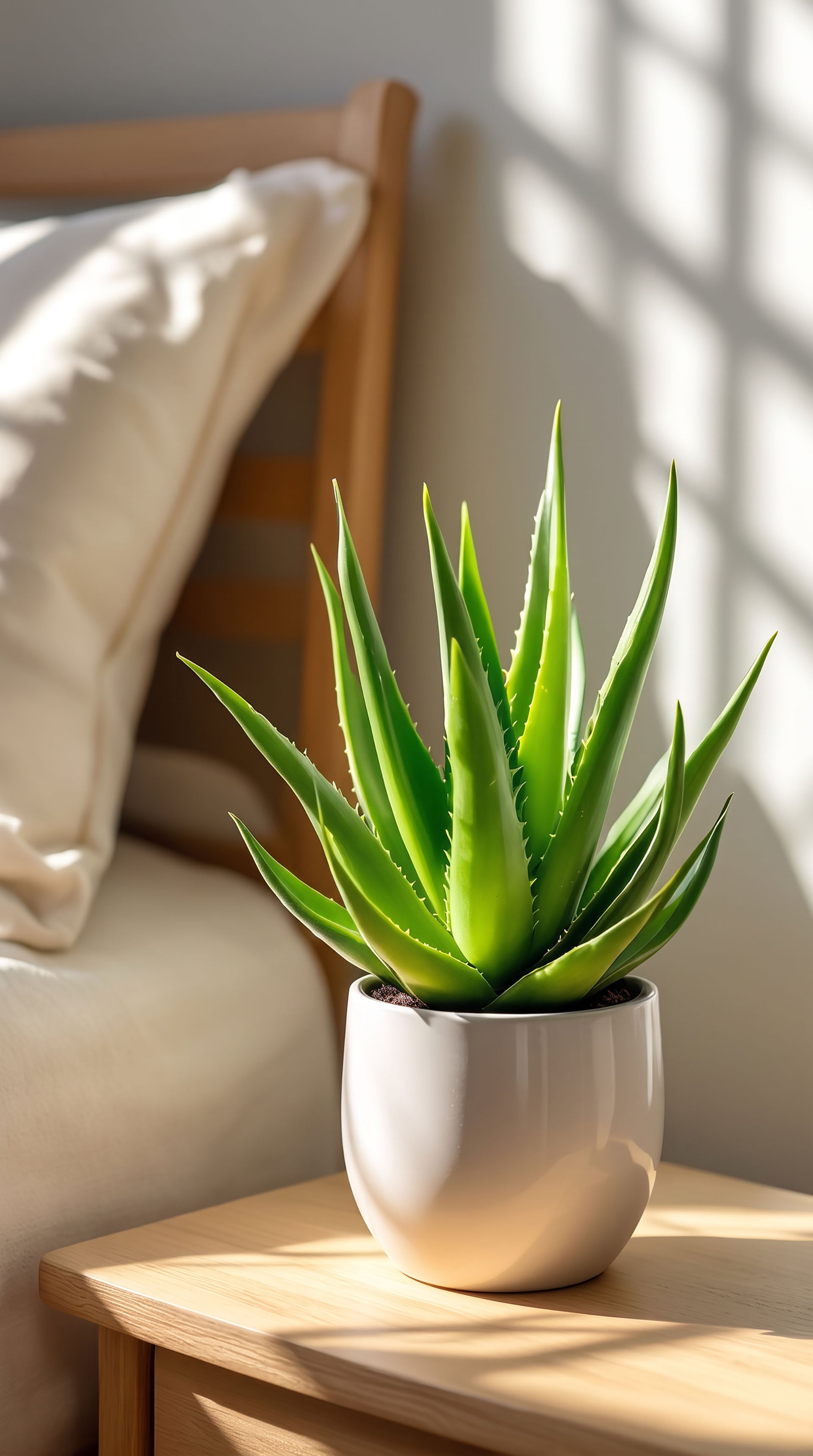 El aloe vera y la lengua de suegra liberan oxígeno durante la noche mediante un proceso llamado fotosíntesis CAM