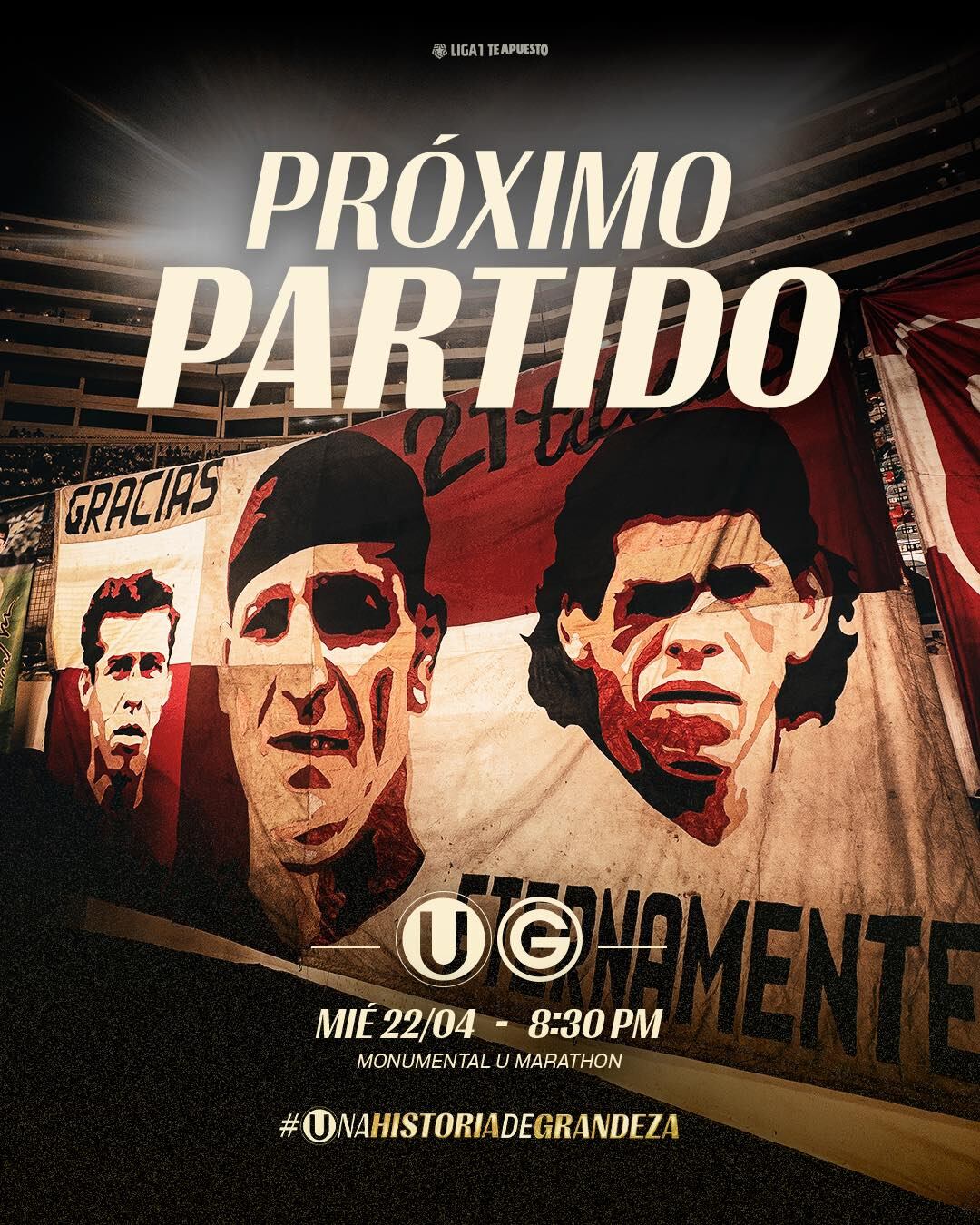 Universitario enfocado en su reto ante Garcilaso este miércoles 22 de abril. Crédito: Prensa U