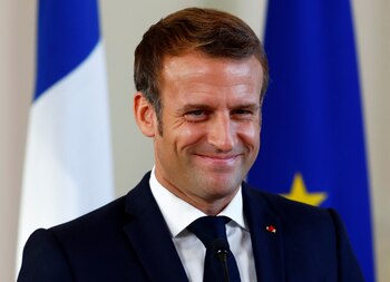 El presidente de Francia, Emmanuel