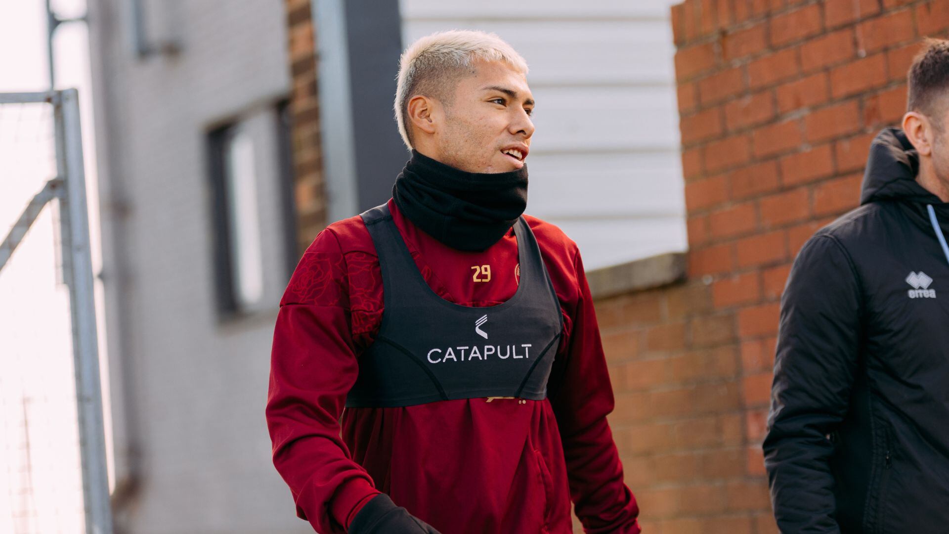 Jefferson Cáceres, listo para entrenarse bajo las órdenes del entrenador Chris Wilder. - Crédito: Sheffield United