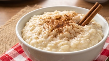 Receta de arroz con leche cremoso, rápida y fácil