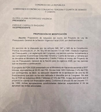 En el Congreso de la