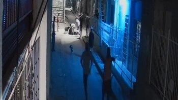 Imágenes del momento en el