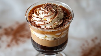 Con solo café, Baileys y