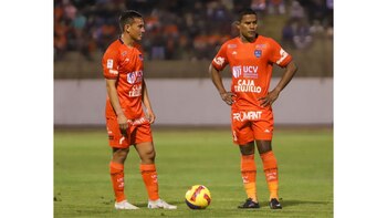 Jairo Vélez junto a Jersson