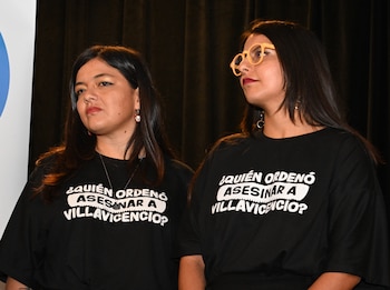 Amanda y Tamia Villavicencio recordaron