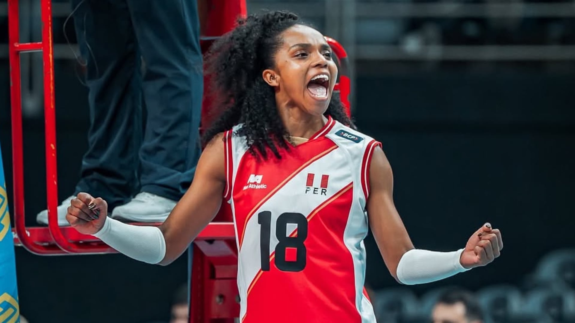 “Si se trata de dar mis rodillas por la selección, aquí estoy”: Coraima Gómez y su sacrificio en el Sudamericano de Vóley