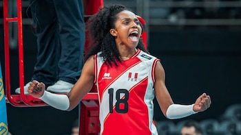 “Si se trata de dar mis rodillas por la selección, aquí estoy”: Coraima Gómez y su sacrificio en el Sudamericano de Vóley