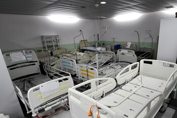 En el hospital Papa Giovanni