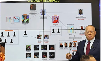 Diosdado Cabello no mencionó a los militares detgenidos en la Operación Relámpoago del Catatumbo