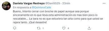 Señalamientos en contra de Daniel