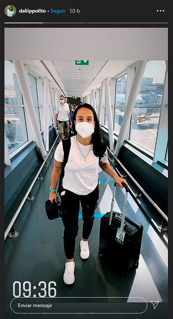 Una imagen que compartió Ippólito