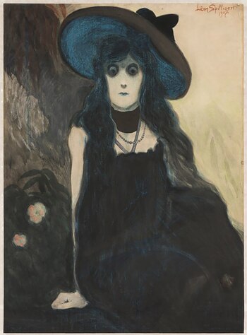 "La bebedora de absenta", de