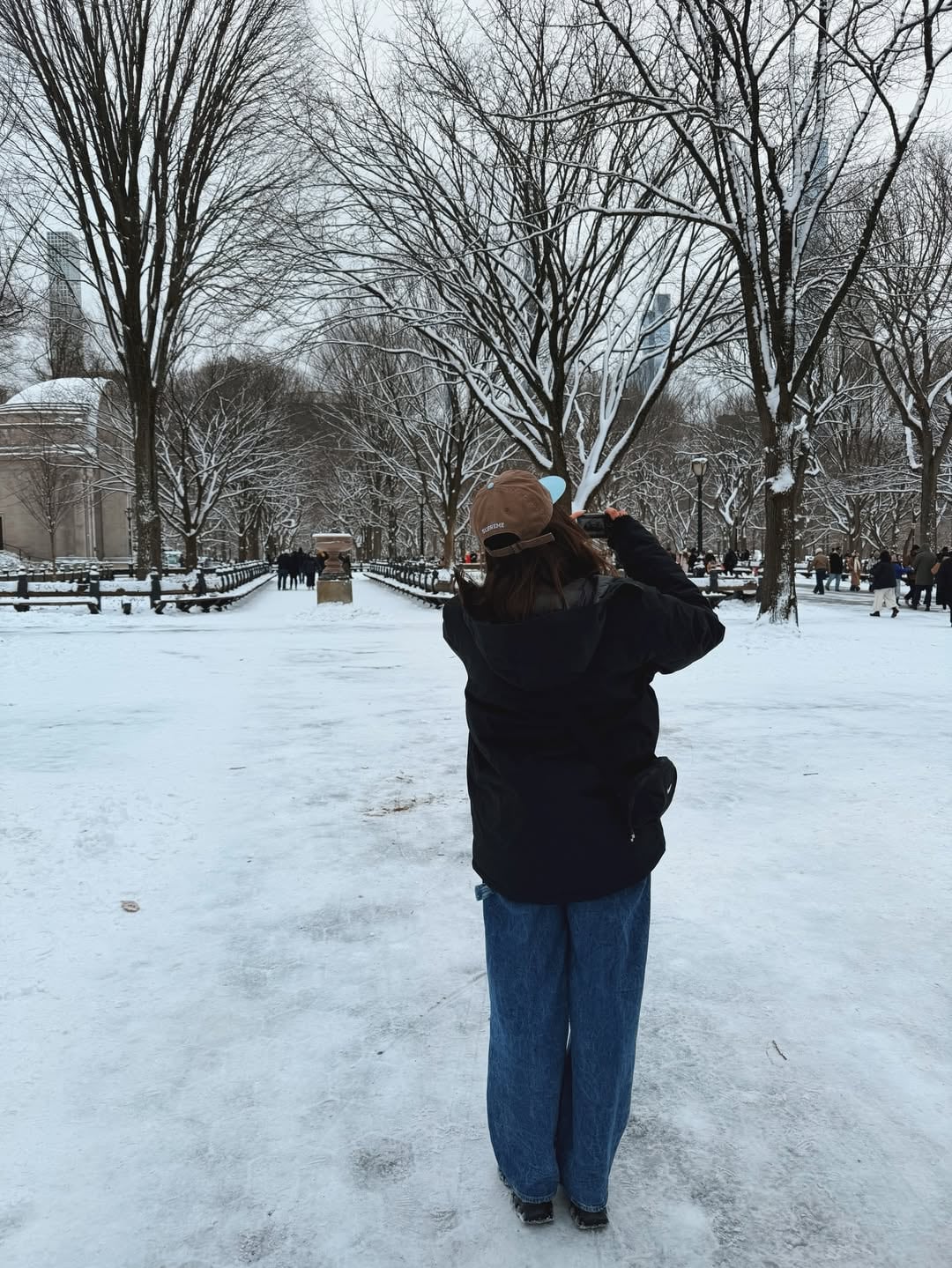 Flor Jazmín disfrutó de la nieve junto a su novio
