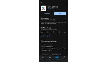Google Lens está disponible como