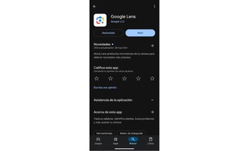 Google Lens está disponible como