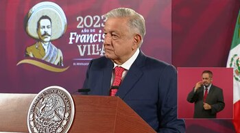 El presidente López Obrador declaró