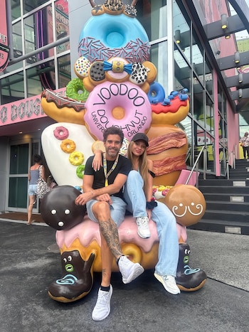 Nicolás Cabré y Rocío Pardo