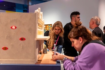 La exposición también dedica un