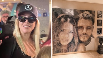 Wanda Nara contó la intimidad de la gigantografía de Mauro Icardi y la China Suárez: “Se la hizo armar a mis hijas”