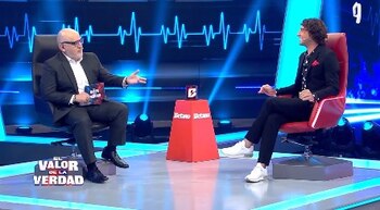 Antonio Pavón evita hablar de Zorro Supe en El Valor de la Verdad gracias a la intervención de Tomate Barraza. Infobae Perú / Captura TV - Panamericana TV