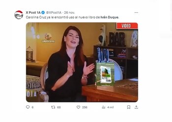 Carolina Cruz resurge en medio