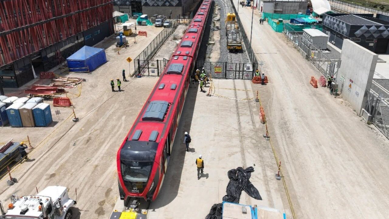 La construcción del viaducto llegó a 17.558 metros y el Distrito espera terminarlo completamente en enero de 2027 - crédito Metro de Bogotá