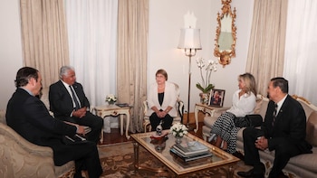 Michelle Bachelet busca apoyo en Panamá para dirigir Naciones Unidas