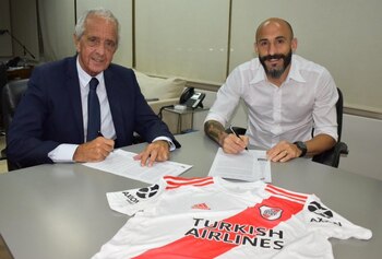 Javier Pinola y Rodolfo D'Onofrio