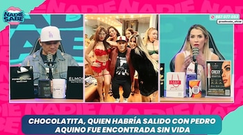 “No lo puedo creer”: Xoana González se quiebra tras el crimen de ‘La Chocolatita’ en La Molina. Captura: Nadie Sabe.
