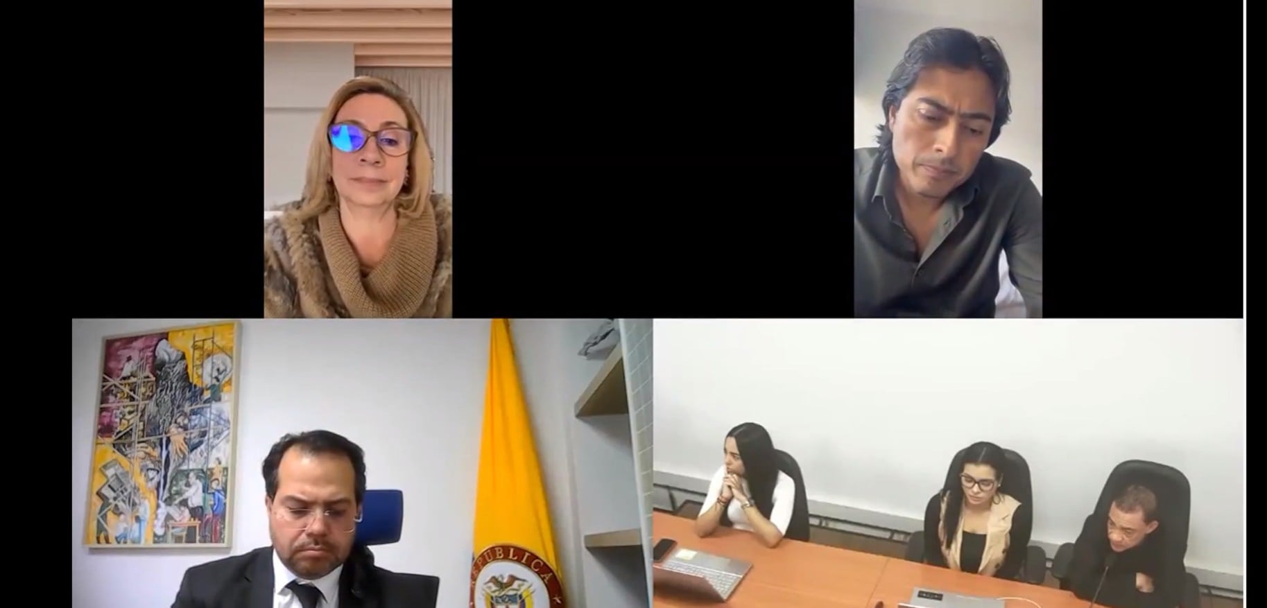 El juez Hugo Carbonó corrigió decisiones previas, permitiendo que el Tribunal de Barranquilla determine la admisibilidad final de las pruebas - crédito captura pantalla/@BluRadioCo/X