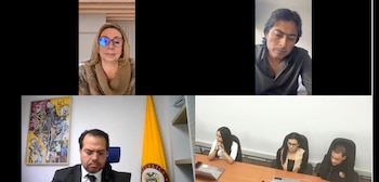 El juez Hugo Carbonó corrigió decisiones previas, permitiendo que el Tribunal de Barranquilla determine la admisibilidad final de las pruebas - crédito captura pantalla/@BluRadioCo/X