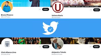 Políticos, instituciones, empresas y famosos