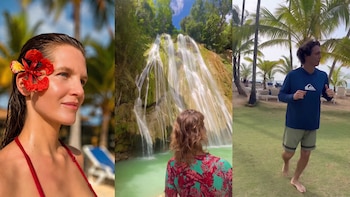 El refugio elegido por Liz Solari y Máximo Mazzocco para reconectar cuerpo y mente en el Caribe