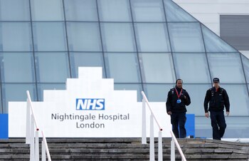 El hospital Nightingale, en Londres (Reuters)
