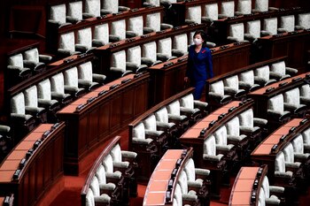 El gobernante Partido Liberal Democrático,