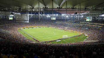 Estadio Maracaná durante un partido