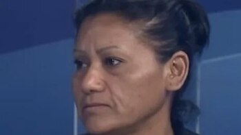 La señora Lorena hizo declaraciones