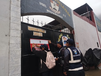 Cierre del colegio Inga Garcilaso