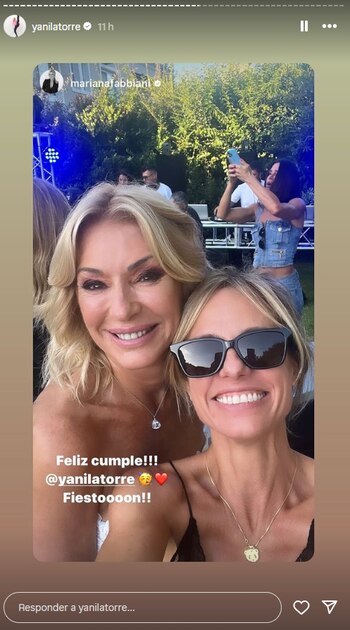 Yanina Latorre con el Polaco