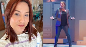 Natalia Salas publica video ensayando