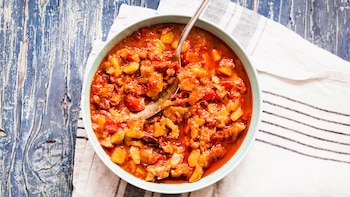 Receta de alboronía, el precursor