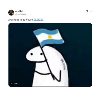 "Argentina in da house", manifestaron
